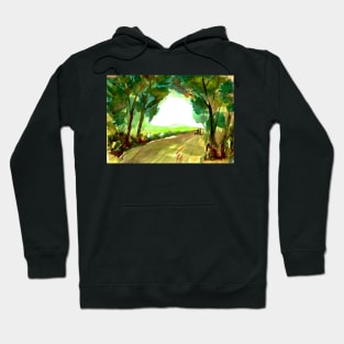 Leafy Lane, Derbyshire Hoodie